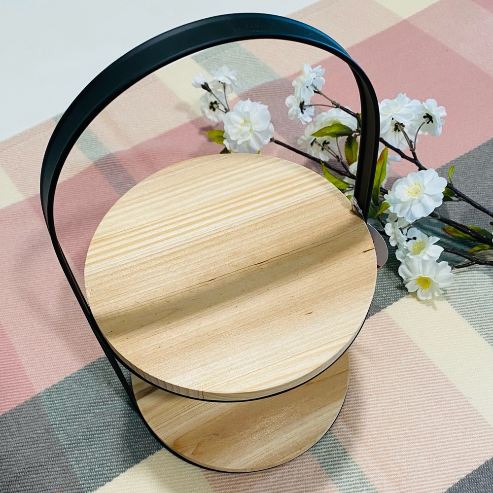 NEW Target Wooden Tiered Tray Bullseye’s Playground - Picture 4 of 6